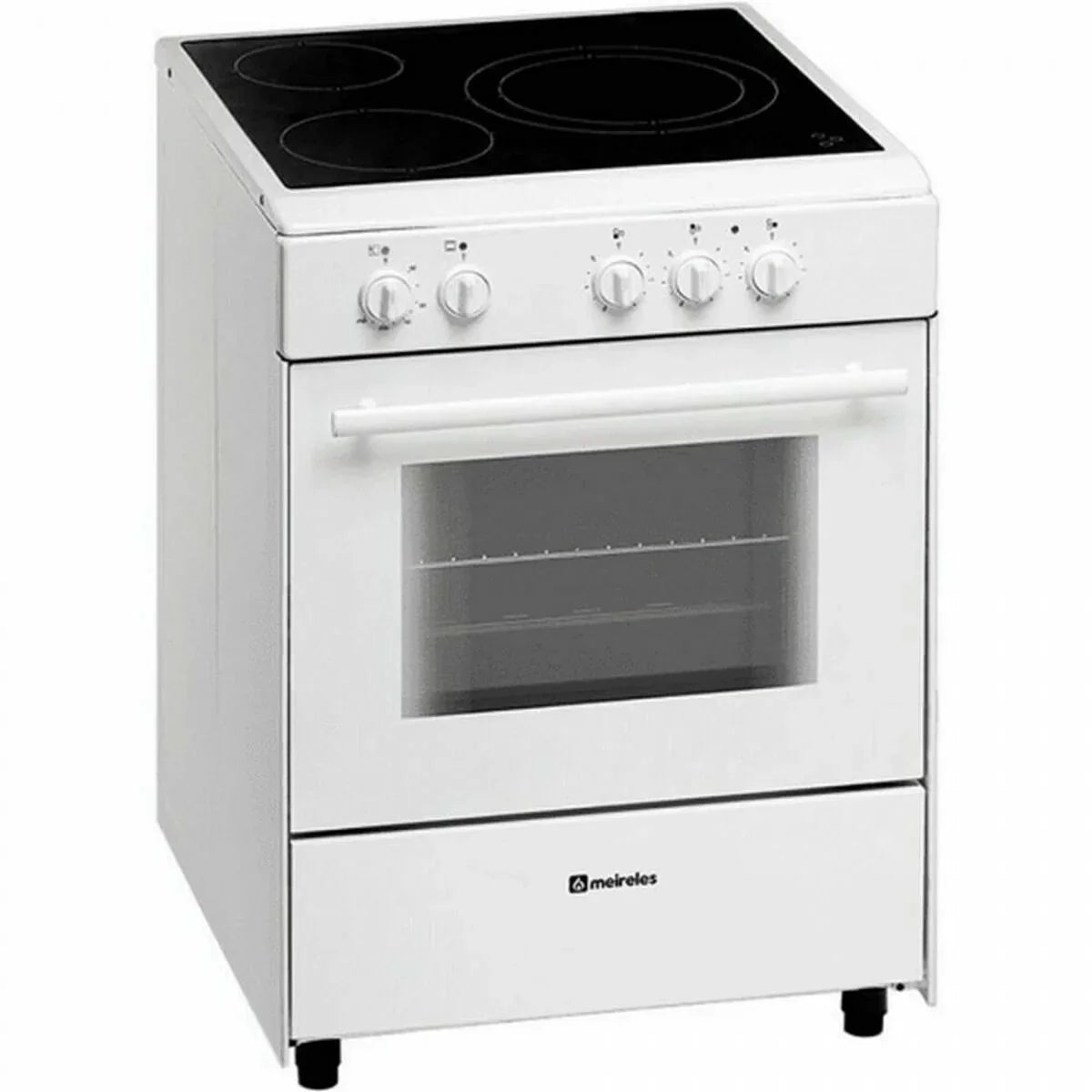 Spis med ugn och keramisk platta Meireles E603W 60 x 60 cm Vit