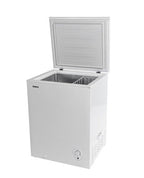 MAŁA ZAMRAŻARKA SKRZYNIOWA 2w1 LODÓWKA 100L KOSZ LED BIAŁA