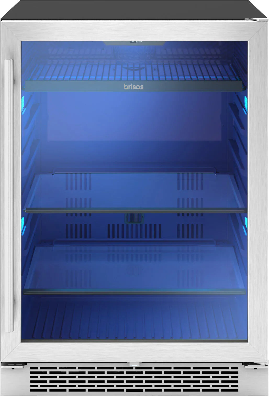Zephyr 24'' Single Zone Beverage Cooler Glass Door 5.8 Cu. Ft.
